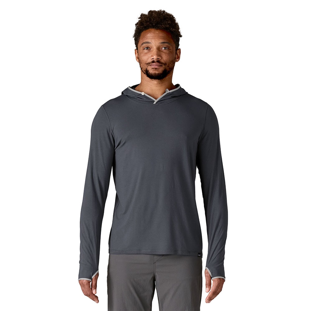 Patagonia Tropic Comfort Natural Hoody Men's in Smolder Blue